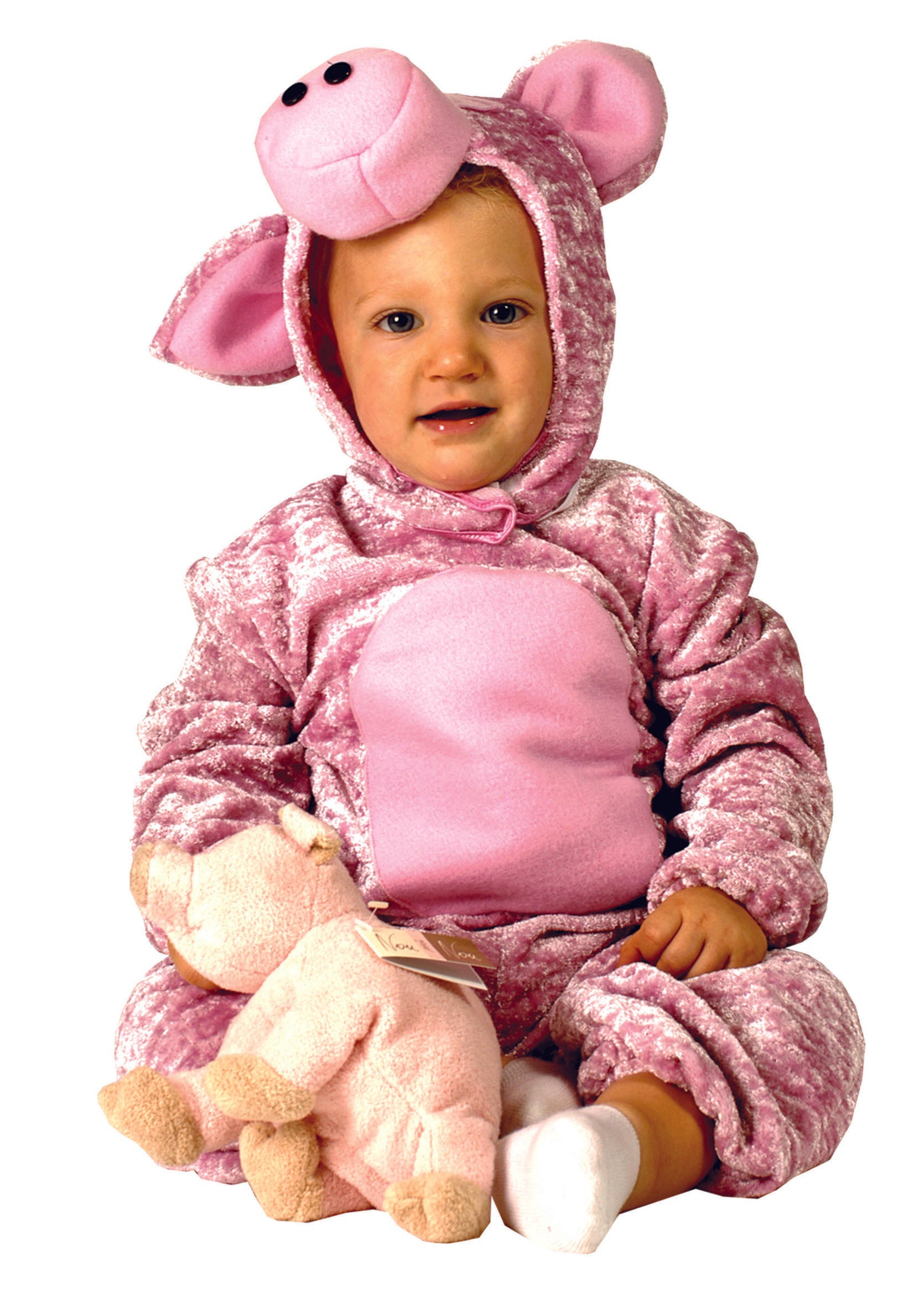 Costume Baby Bebè Maialino Rosa