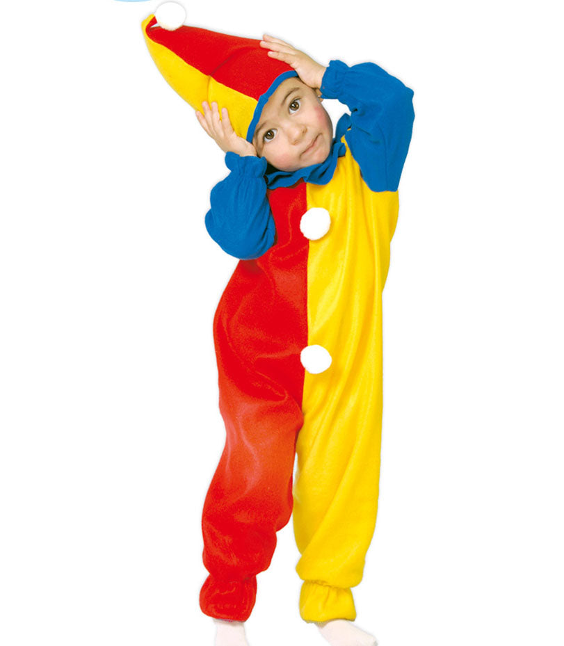 Costume Baby Bebè Clown Pagliaccio