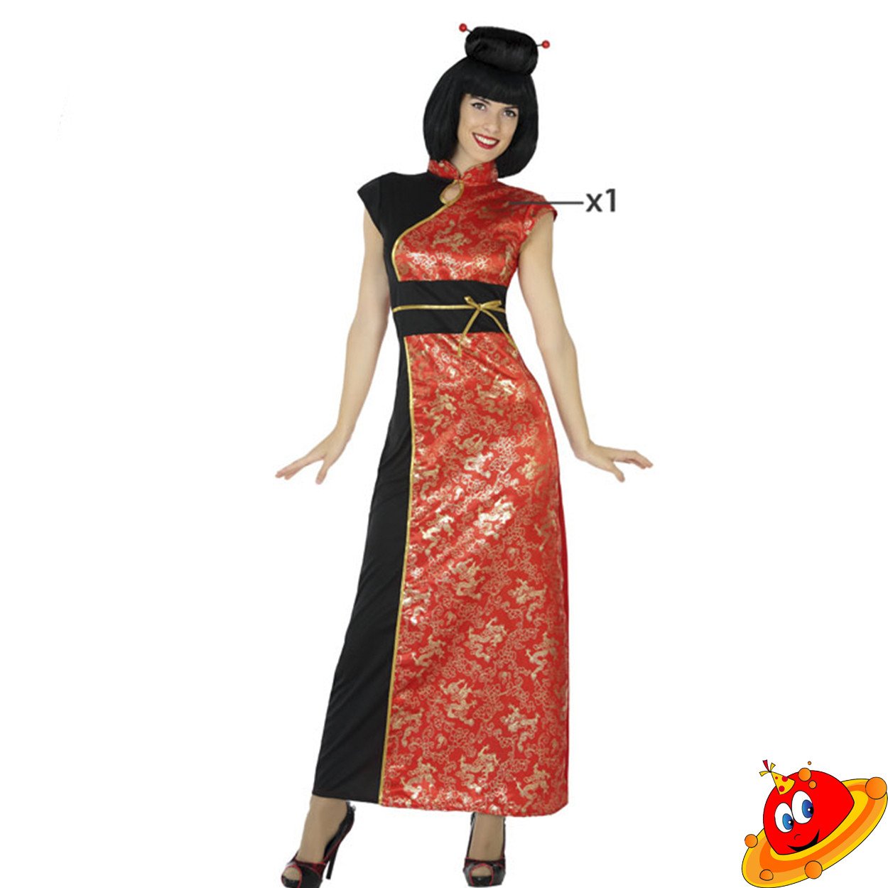 Costume Carnevale donna cinese geisha  Universo in Festa – Universo In  Festa