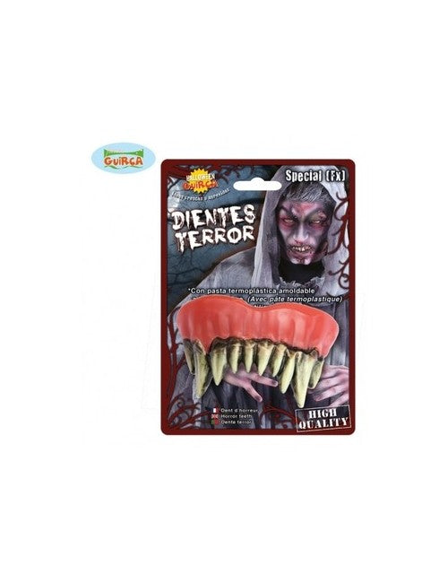 Party Halloween Make Up Vampiro Denti in lattice