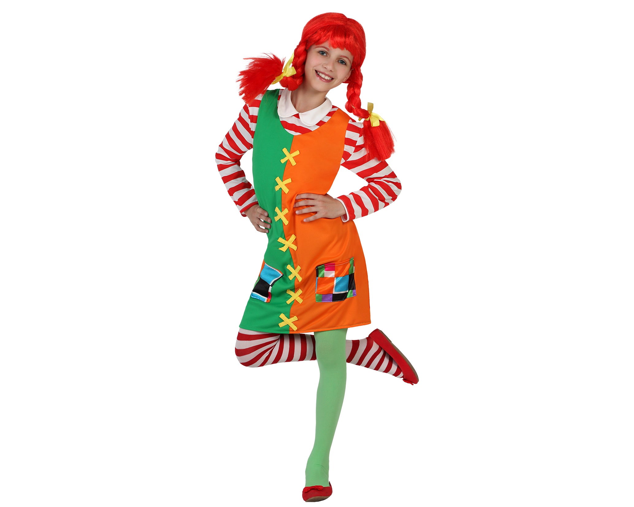 Costumi Carnevale Pippi Pippi Calzelunghe Costume Bambina Costume