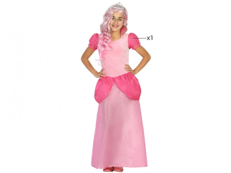 Costume Disney Principessa Rosa Peach Tg 5/12A – Universo In Festa