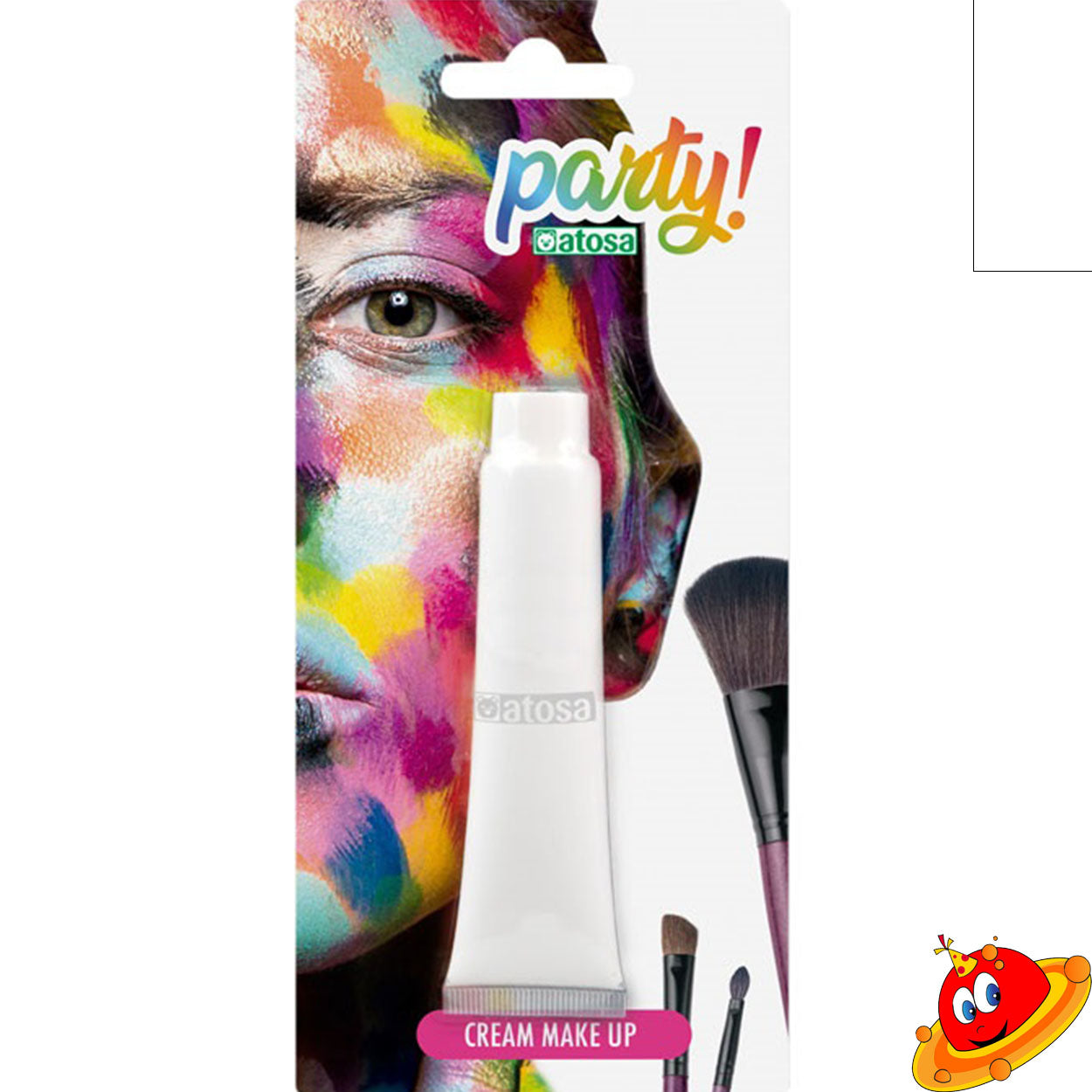Make Up Trucco Carnevale Halloween Fondotinta tubetto bianco