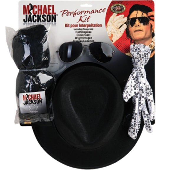 Costume Uomo Licenza Michael Jackson Set Accessori – Universo In Festa