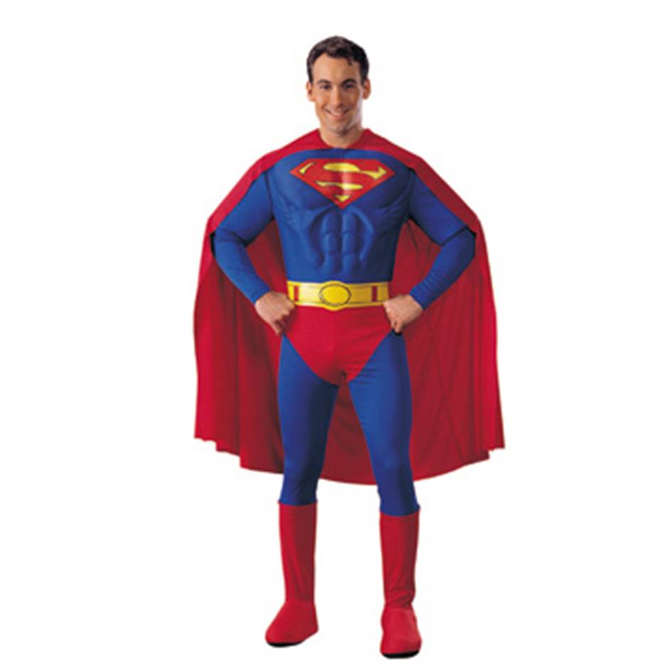 Costume Carnevale Supereroe Superman uomo