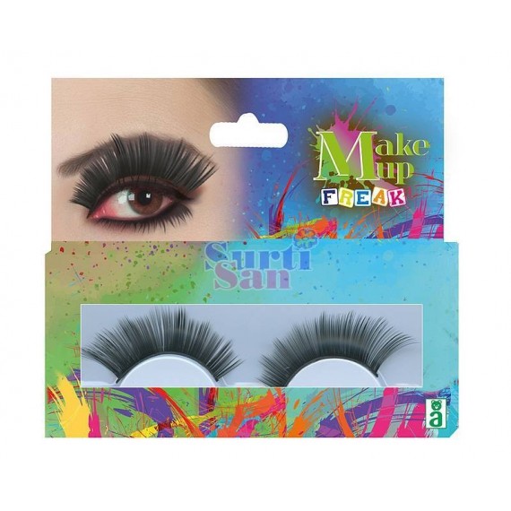 Make Up Trucco Carnevale Halloween Ciglia folte nere