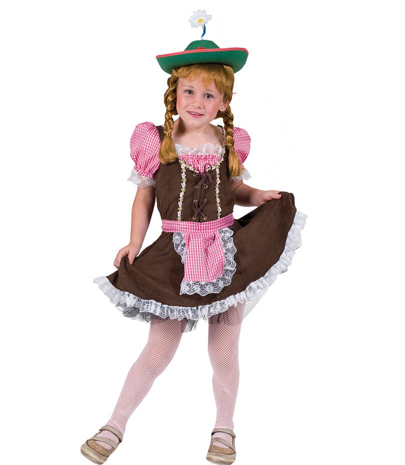 Costume Bambina Tirolese Bavarese Helga Tg 5/9A