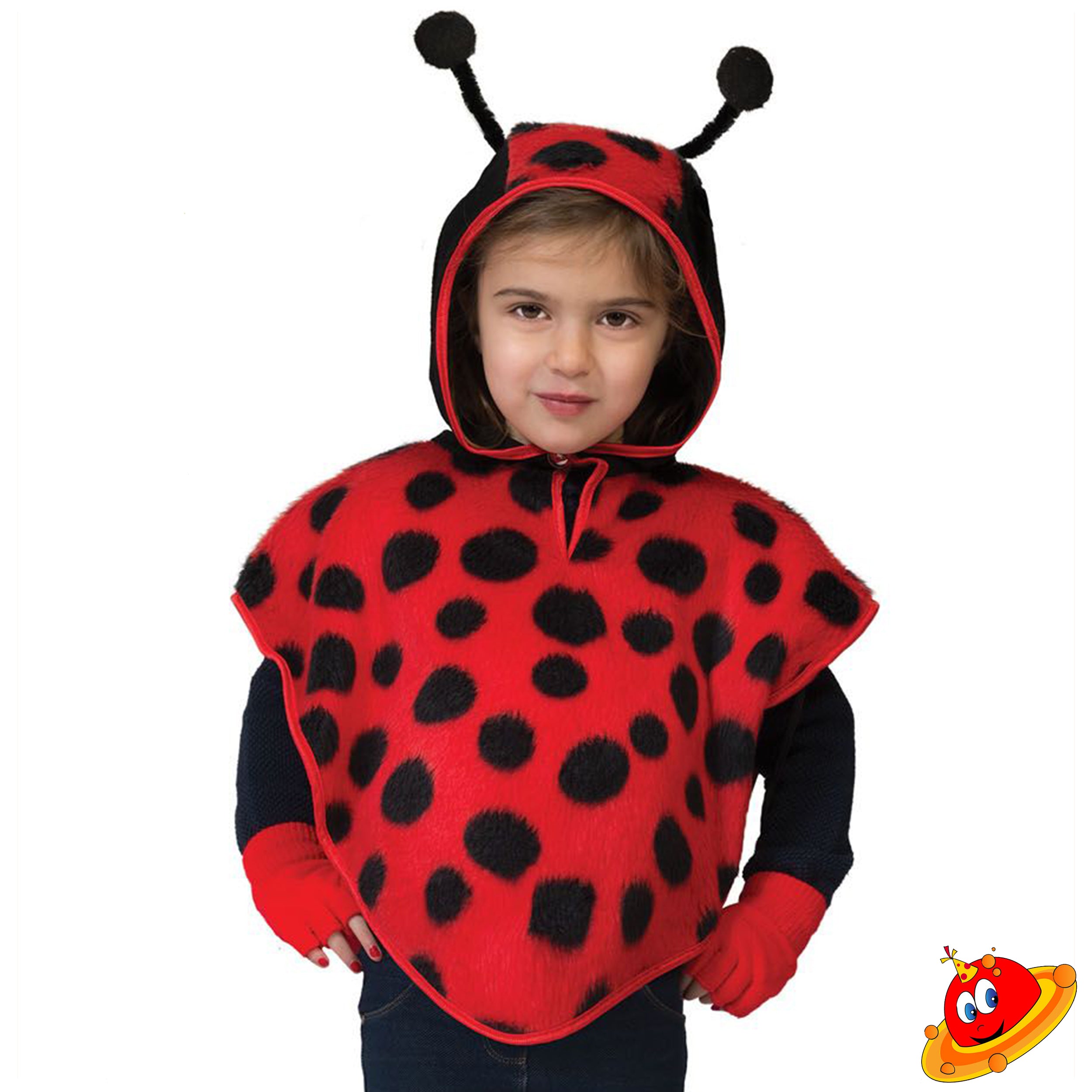 Costume Baby Bebè Coccinella 2/3A