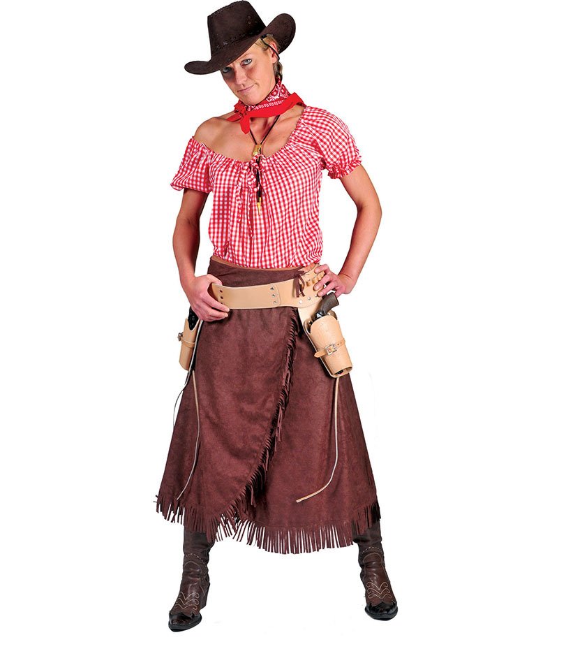 Halloween Party Cowboy Costume per Adulti Uomini E Donne Cowgirl