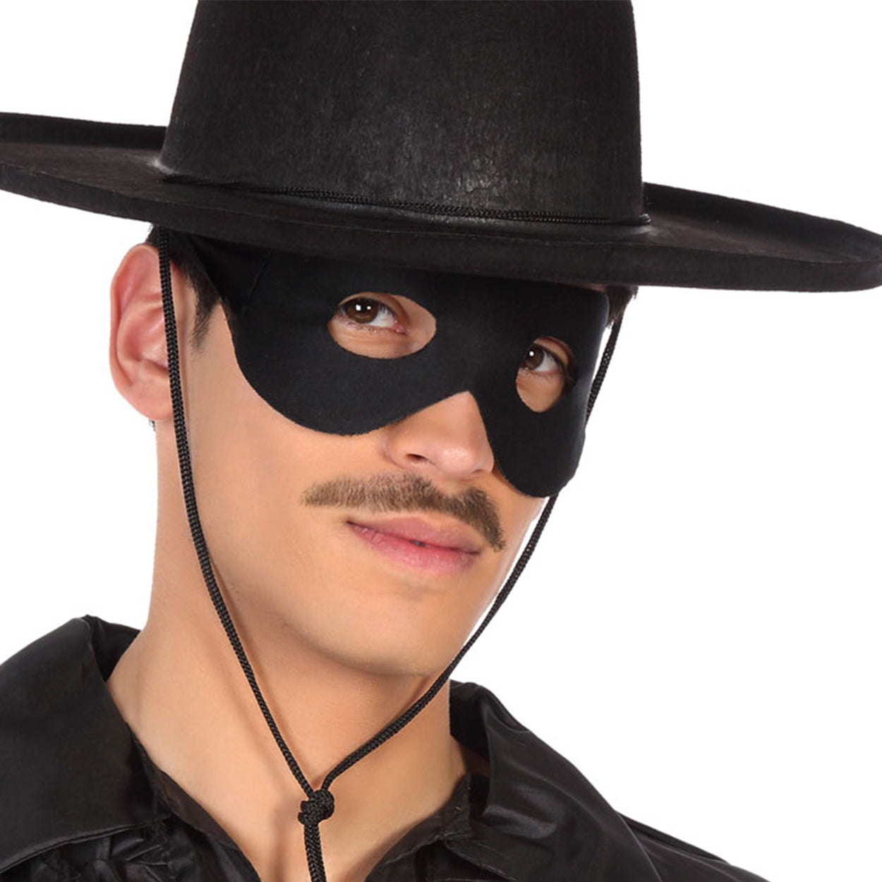 Mascherina nera Zorro Don Diego