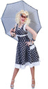 Costumi Donna  Vestito Grease Rock Roll anni 60