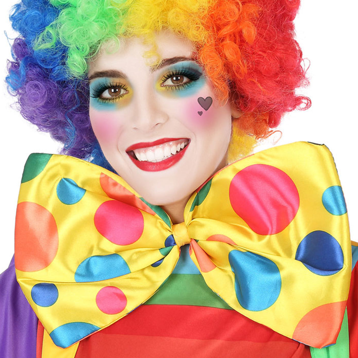 Costume da Clown parrucca da Clown accessori da naso da Clown