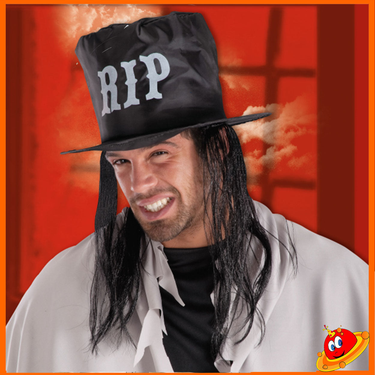 Travestimento Horror Halloween Cappello Stregone Voo Doo Universo in Festa – Universo In Festa