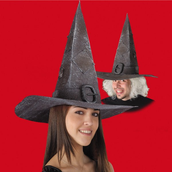Travestimento Horror Halloween Cappello Strega Stregone Magia