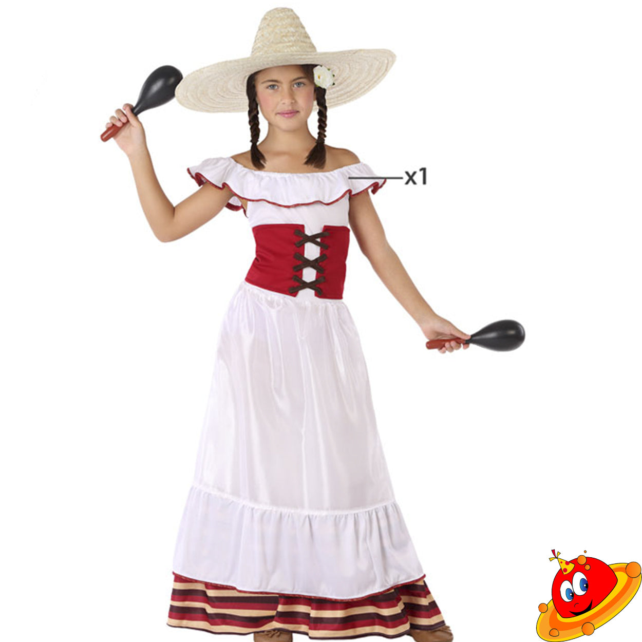 abito mexicano da bambina accessorio costume abito mexicano da bambina accessorio costume