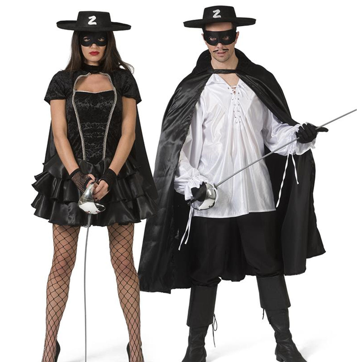 Costume da Zorro Mascherata per adulto
