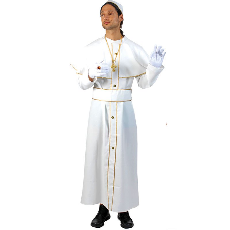 Vescovo Vestito Di Carnevale Da Papa Costume Di Carnevale Adulto