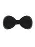 Occhiali faschion Disco Dance  Neri anni 70 con strass