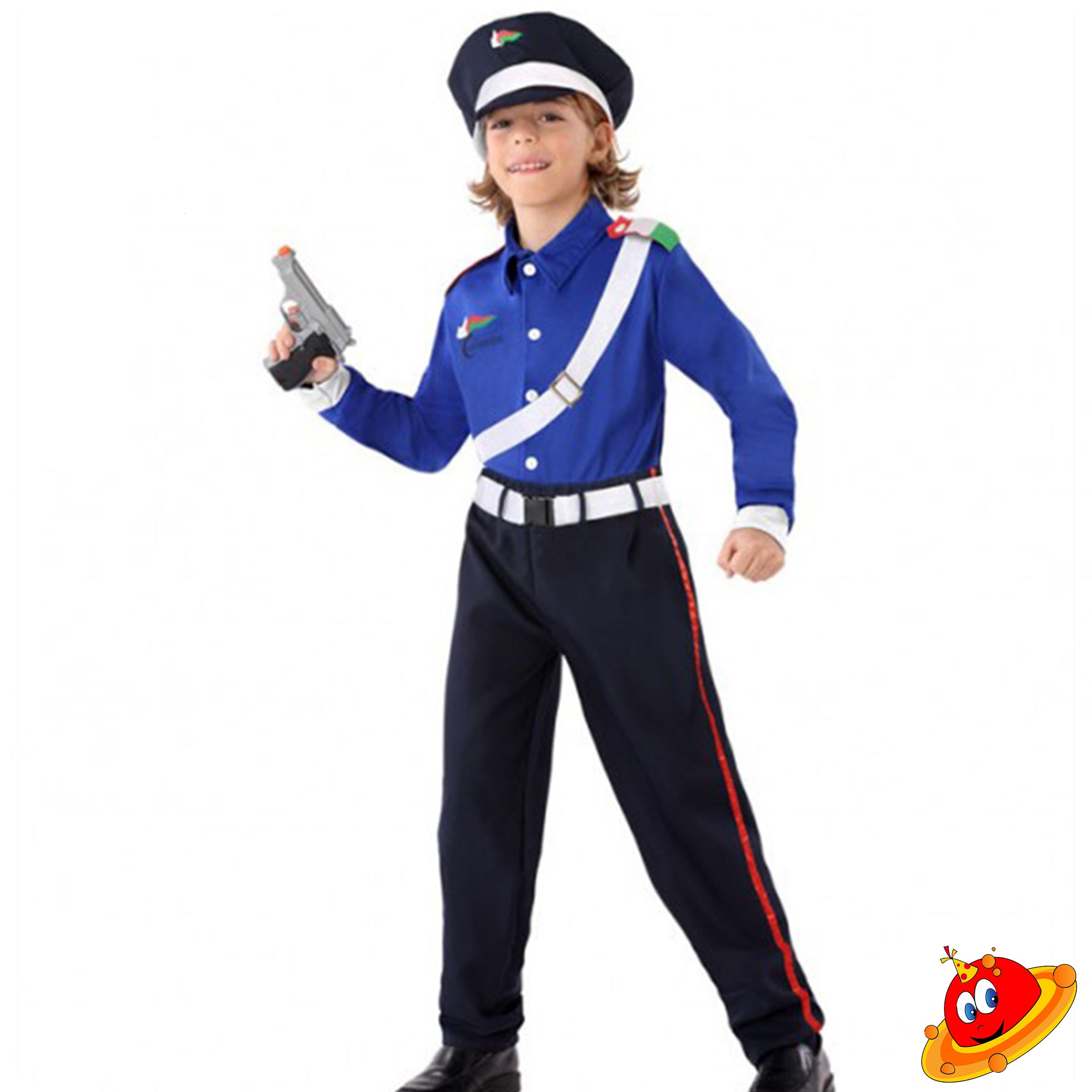 Costume Bambino Carabiniere Tg 3/9 A – Universo In Festa