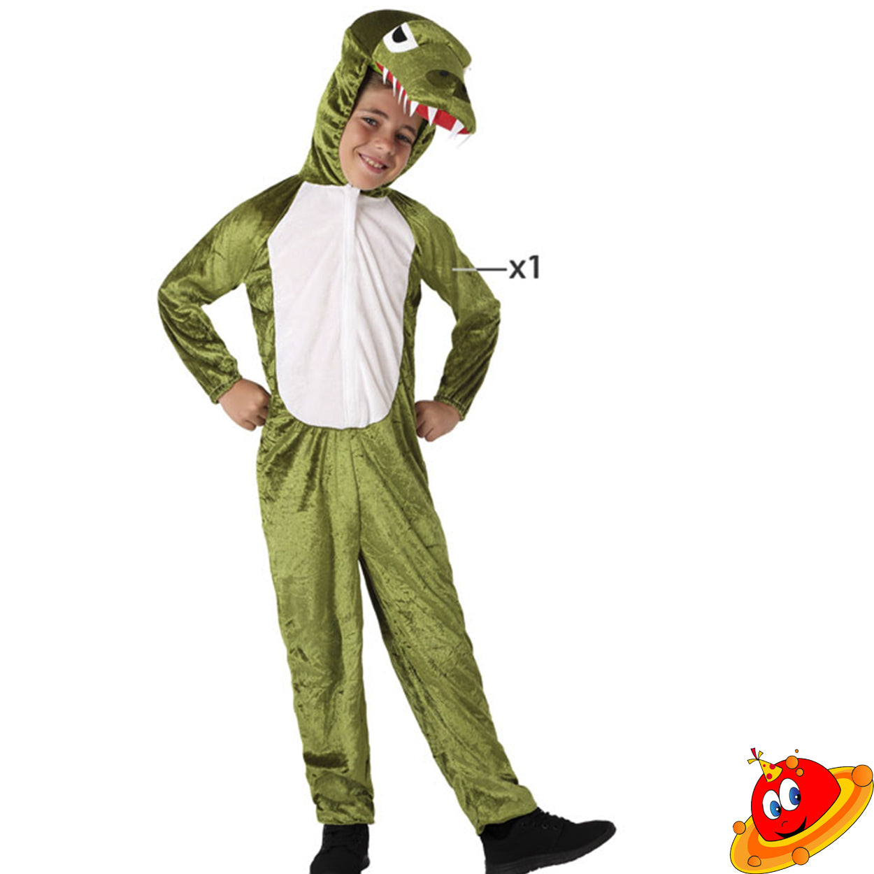 Costume Bambina Bambino Coccodrillo