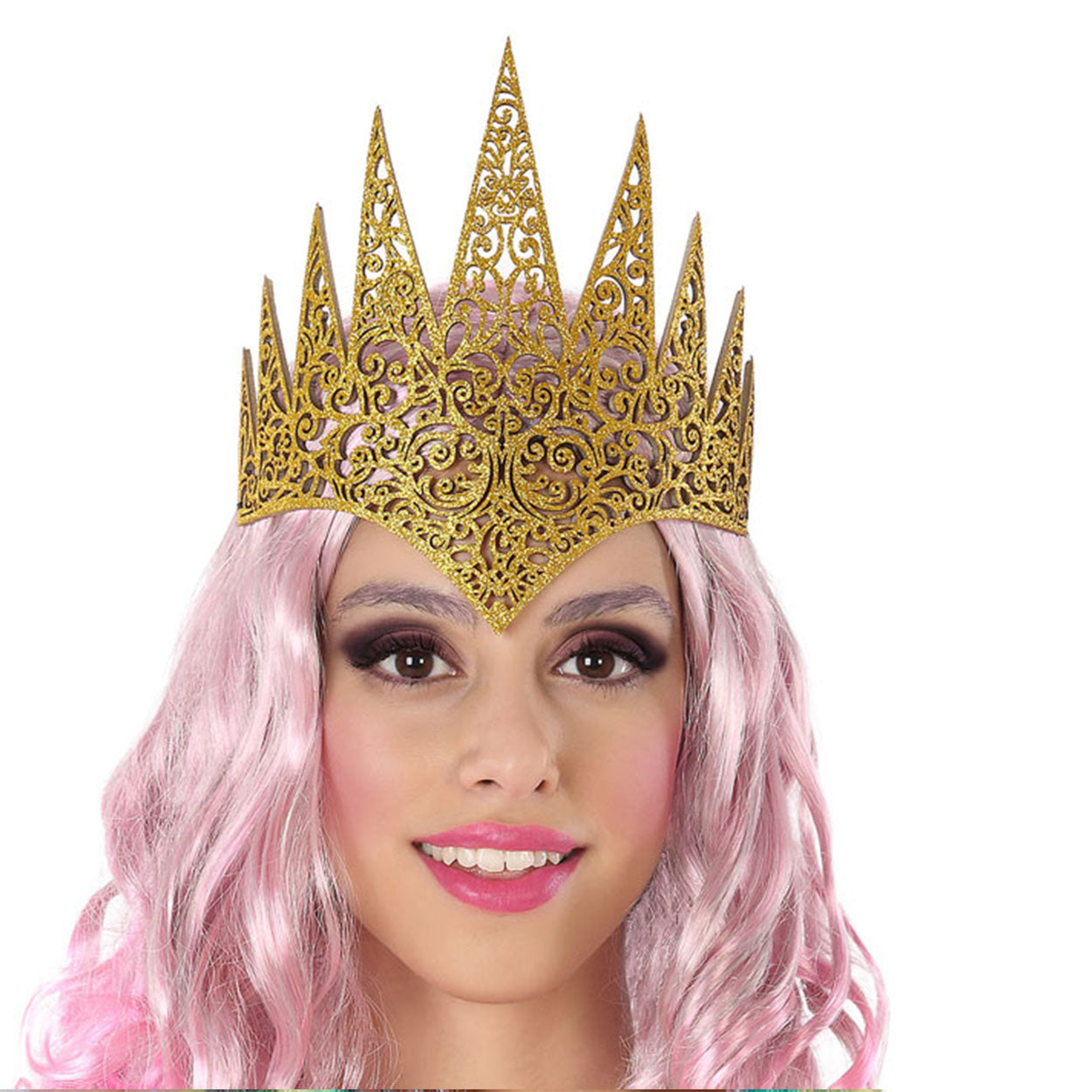 Corona dorata da Principessa Regina – Universo In Festa