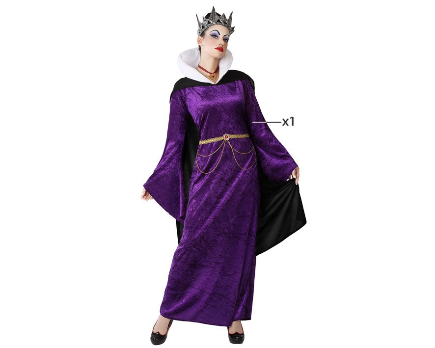 Costume Halloween Carnevale Donna Travestimento Malvagia Maleficent  Grimilde