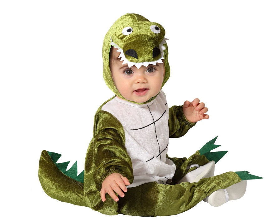 Costume Baby Bebè Coccodrillo Tg 12/24 M
