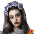 Travestimento Halloween Cerchiello con rose Sposa cadavere