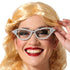 Travestimento Carnevale Occhiali dolce vita Anni 60
