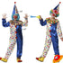 Costume Bambino Bambina tuta Clown Crazy