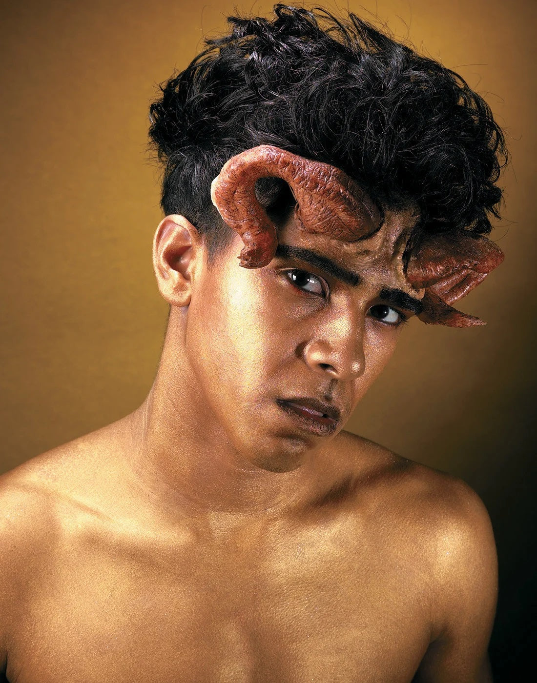 Travestimento Halloween Corna Diavolo Lucifero professionali