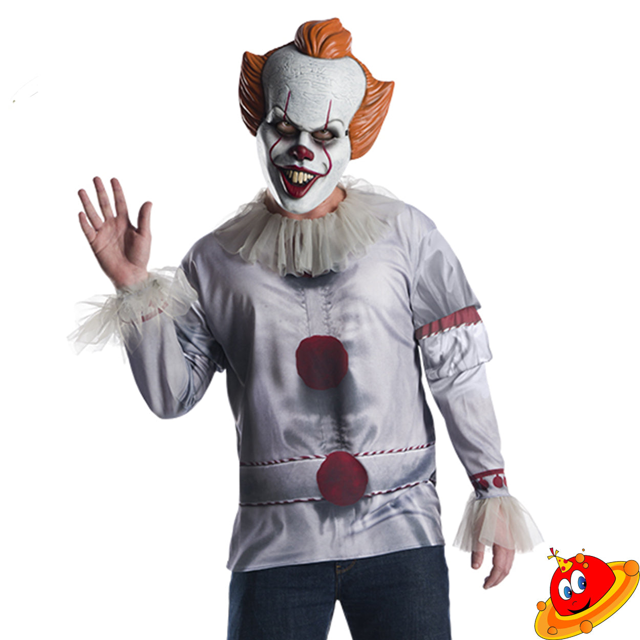 🤡 Costume Clown Horror Pennywise - Il Re degli Incubi! 🎈🔪
