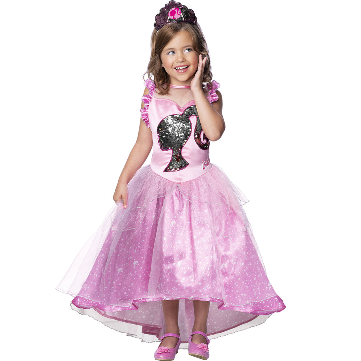 Costume Bambina Barbie Principessa Tg 3/9A