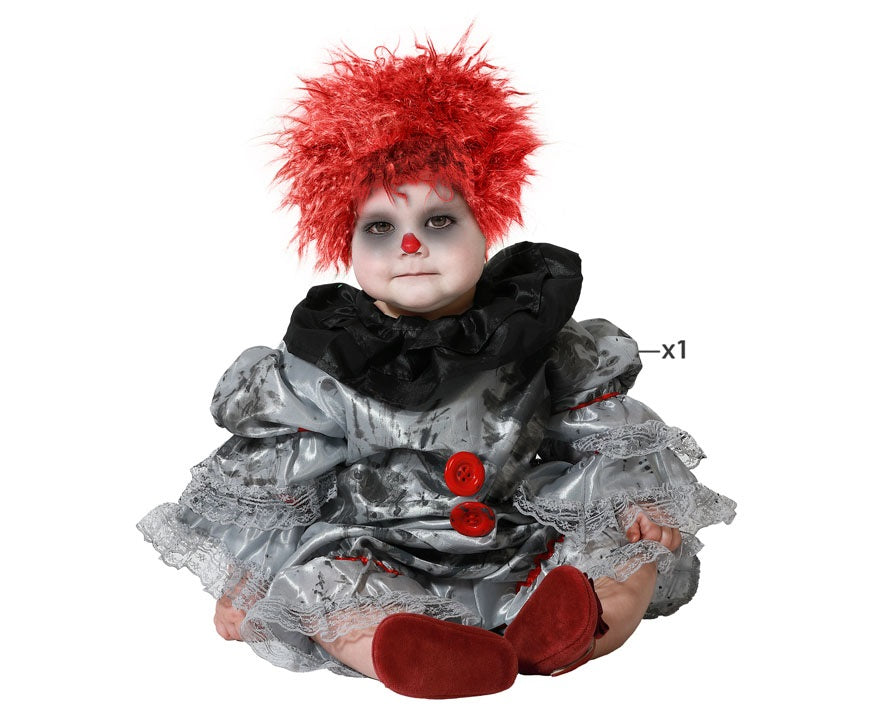 Costume Baby Clown Horror