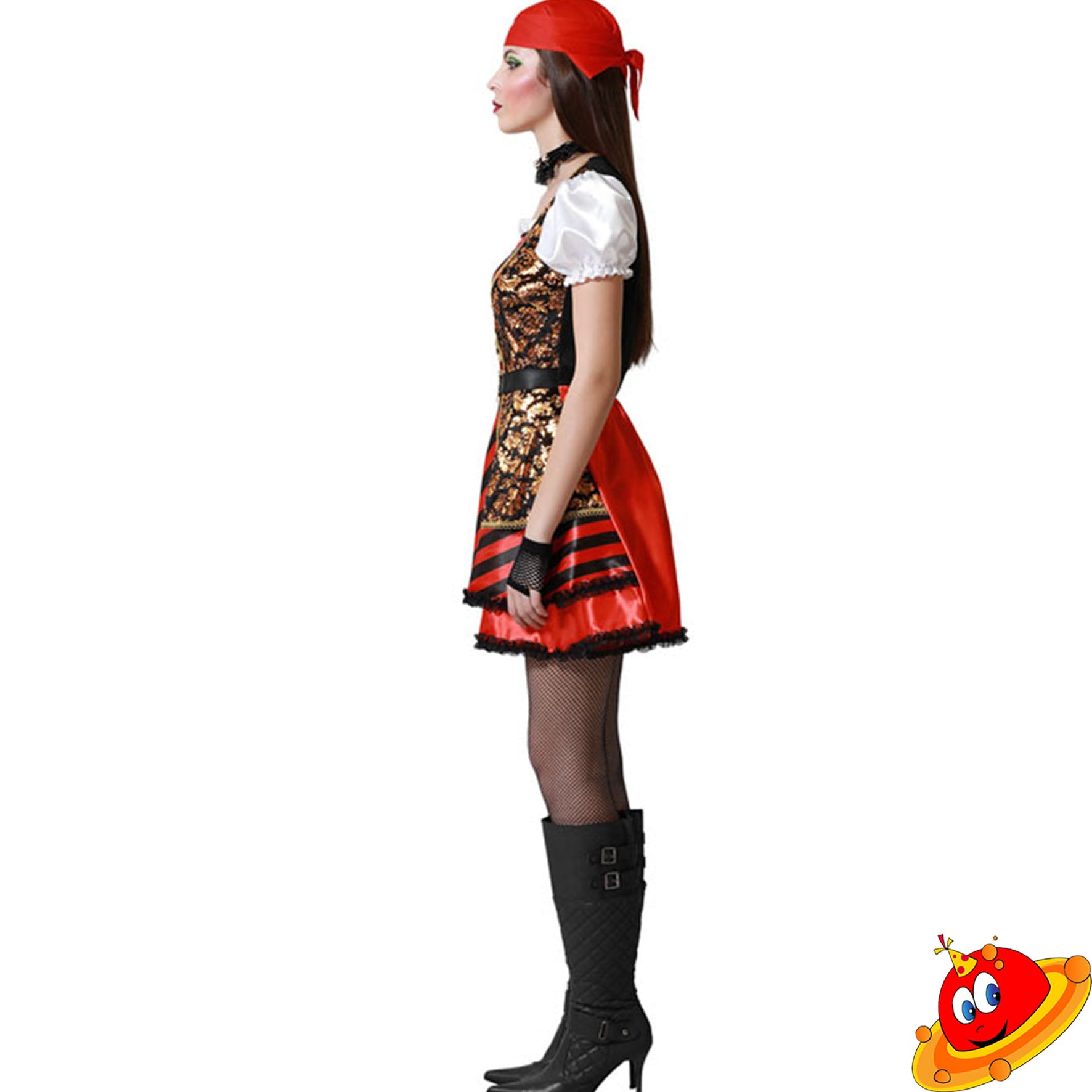 Costume Donna Pirata Corsara Tg 36/46