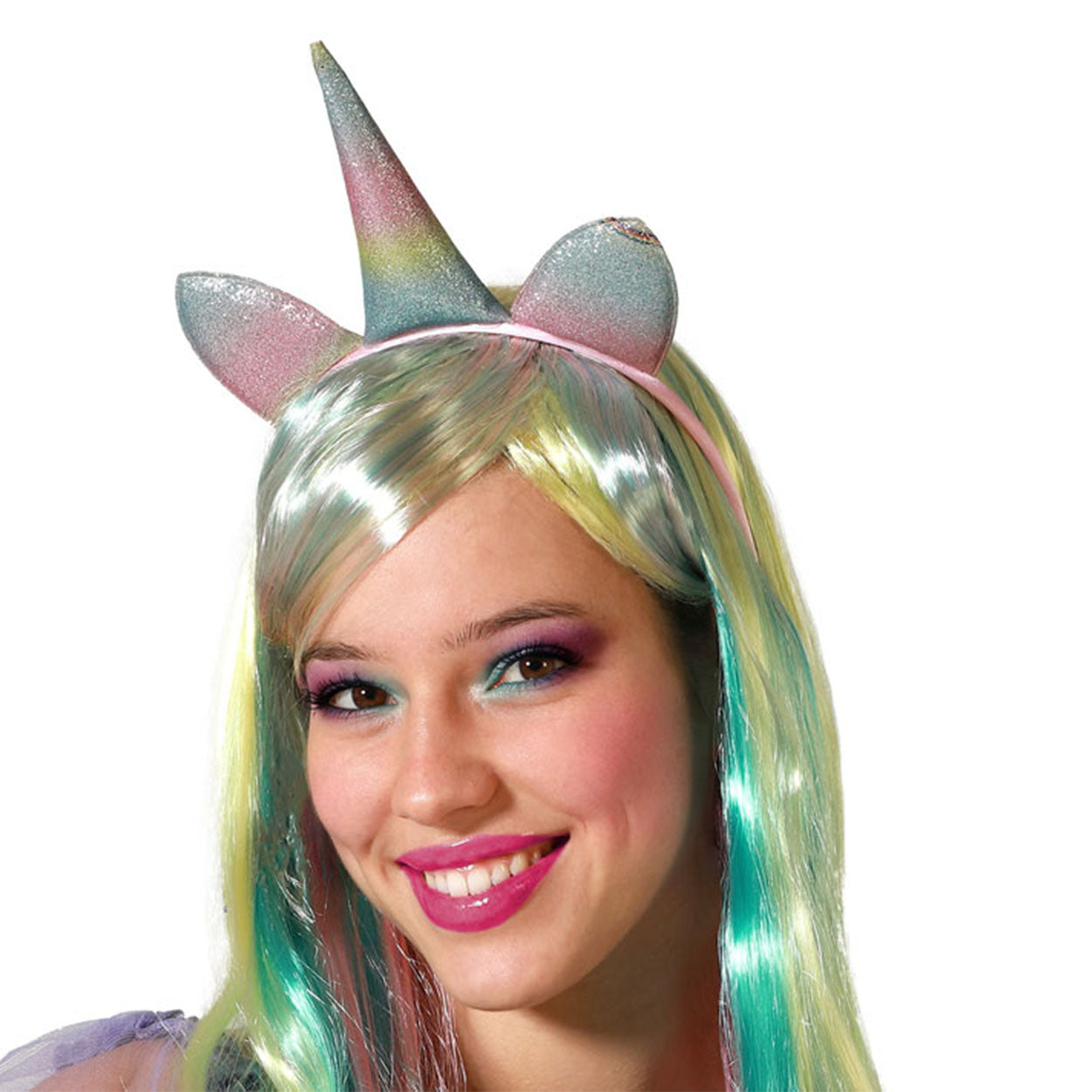 Cerchietto testa Unicorno arcobaleno – Universo In Festa