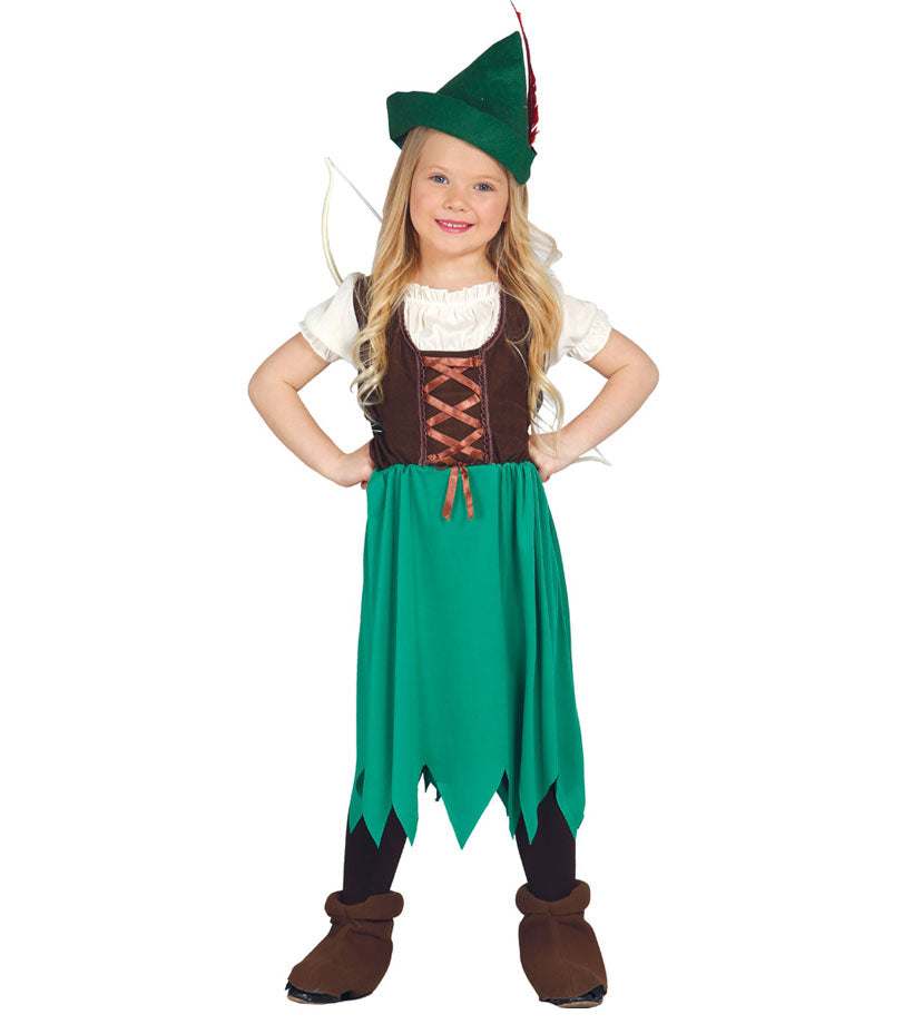 Costume Arciera Robin Hood Tg 5/7A – Universo In Festa