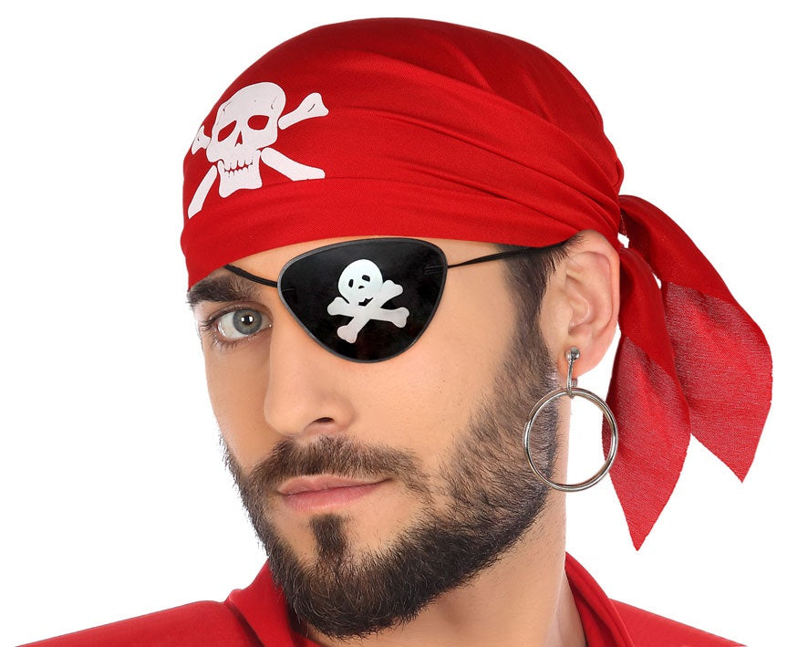 Benda Orecchino Banda travestimento Corsaro Pirata – Universo In Festa