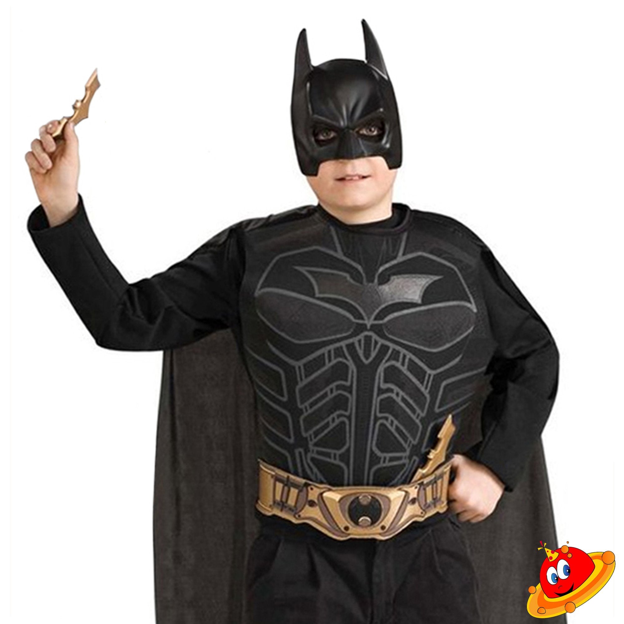 Costume Carnevale Supereroe Batman bambino