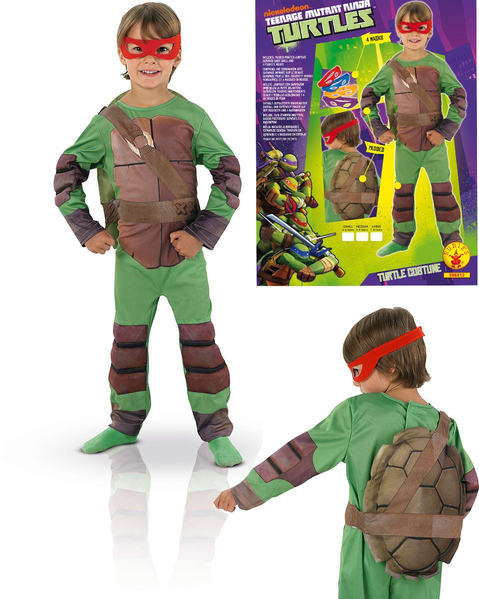 Costume Bambino Tartaruga Ninja Tg 3-5 anni
