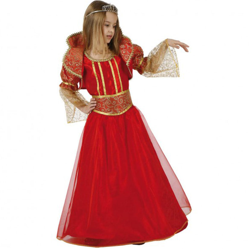 Costume Bambina Regina Rossa Tg 3/9A – Universo In Festa