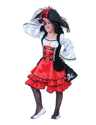 Costume Bambina Pirata Sailor Tg 7/9 A – Universo In Festa