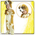 Costume Baby Bebè Poncho Fragolina