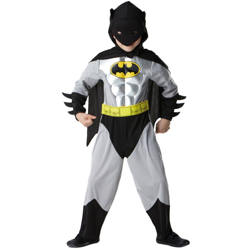 🦇 Costume Batman Metallic – La Forza dell'Acciaio a Gotham! 🦾