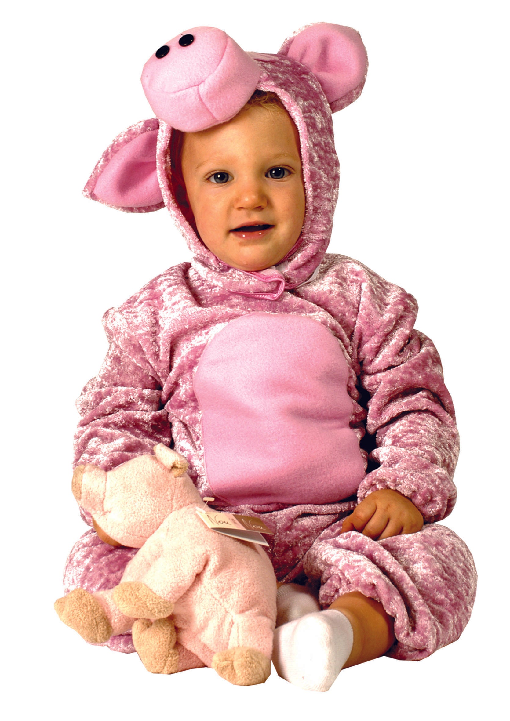 Costume Baby Bebè Maialino Rosa