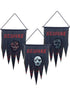 👻 Decorazione Pendenti Halloween Beware – Banner Horror da Appendere