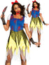 🧟‍♀️ Costume Principessa Zombie Donna – Vestito Horror Halloween Insanguinato