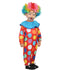 Costume Carnevale Baby Bebè tutina Clown Pagliaccetto