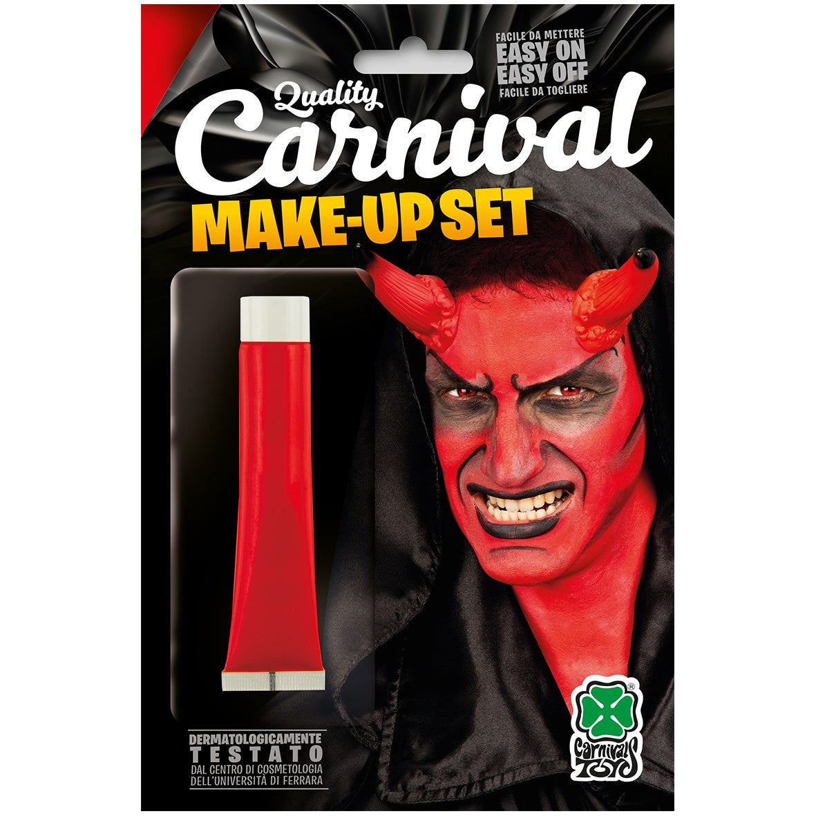 Trucco in Crema Rosso  Make-Up per Viso e Corpo Halloween, Carnevale e Cosplay