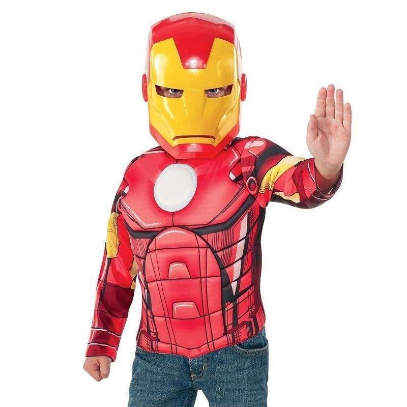 Costume Bambino Iron Man Tg 6-8 anni